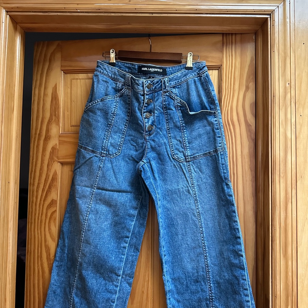 Karl Lagerfeld Relaxed Fit Denim Jeans
